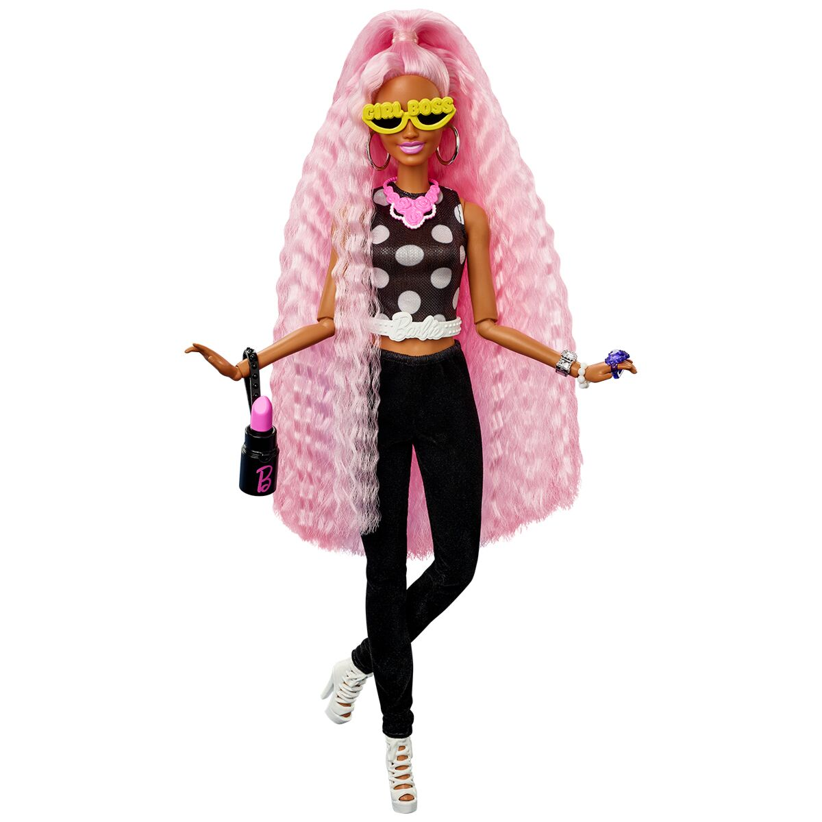 Кукла Barbie Extra Deluxe с набором одежды HGR60 купить,NaN