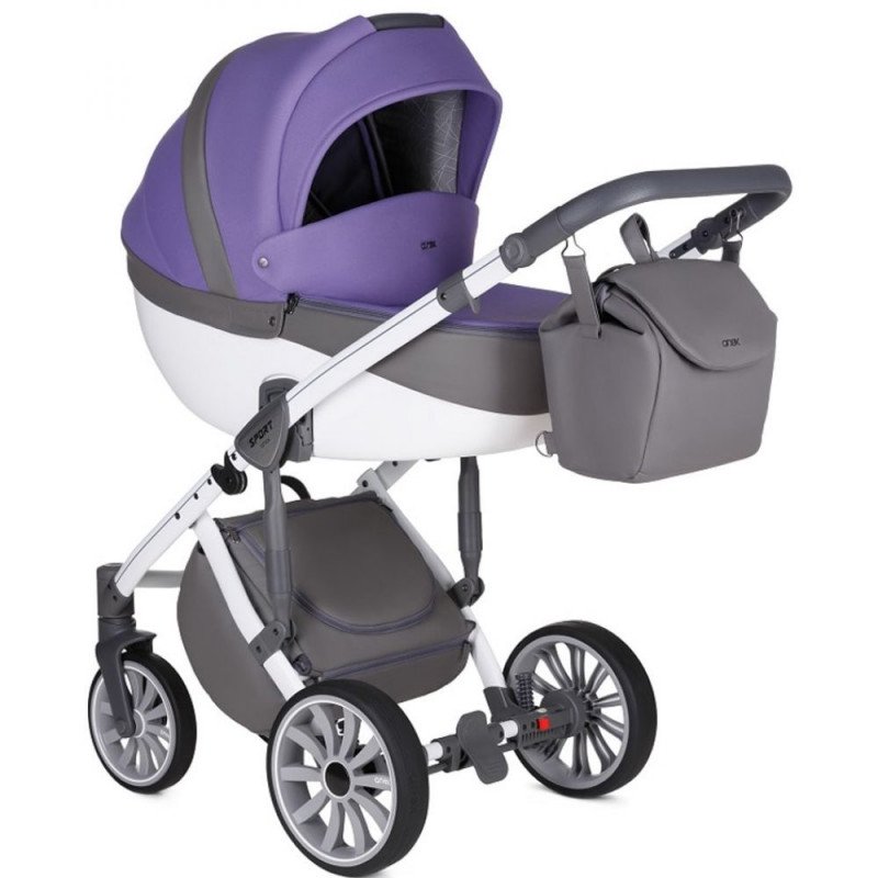 Коляска 2в1 Anex Sport фиолетовая купить,NaN