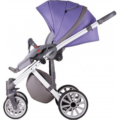 Коляска 2в1 Anex Sport фиолетовая купить,NaN
