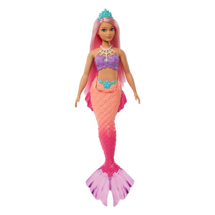 Кукла Barbie Русалка Dreamtopia Розовый HGR08/HGR09 купить,NaN