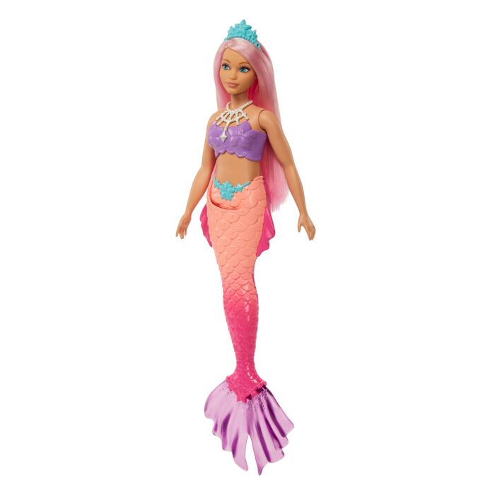 Кукла Barbie Русалка Dreamtopia Розовый HGR08/HGR09 купить,NaN