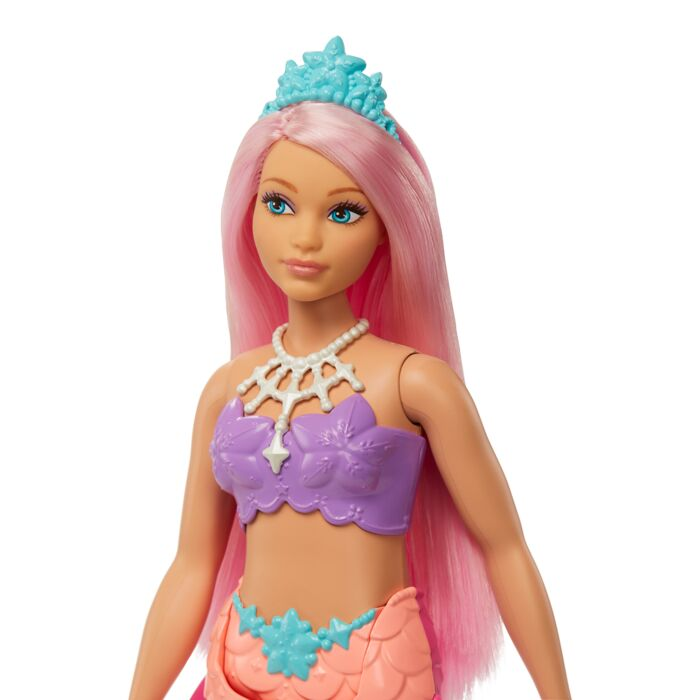 Кукла Barbie Русалка Dreamtopia Розовый HGR08/HGR09 купить,NaN