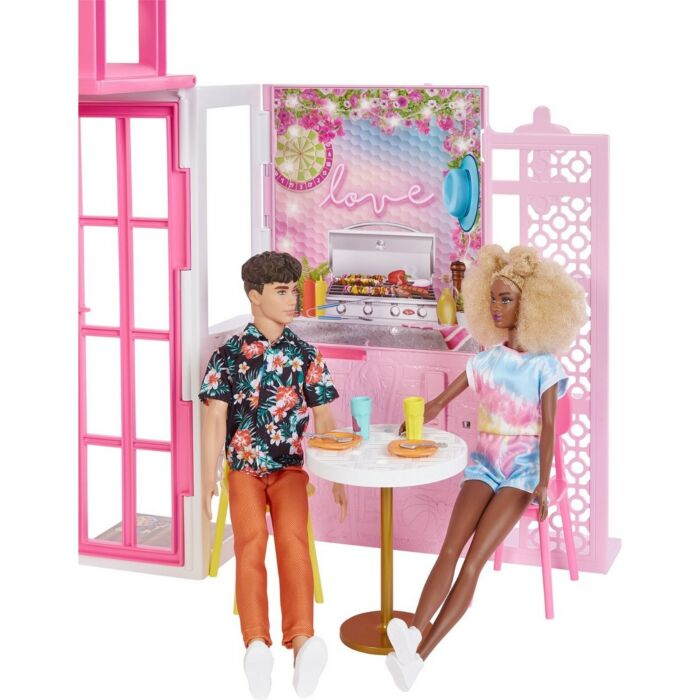 Игровой набор Barbie Estate Дом с мебелью и аксессуарами HCD470 купить,NaN