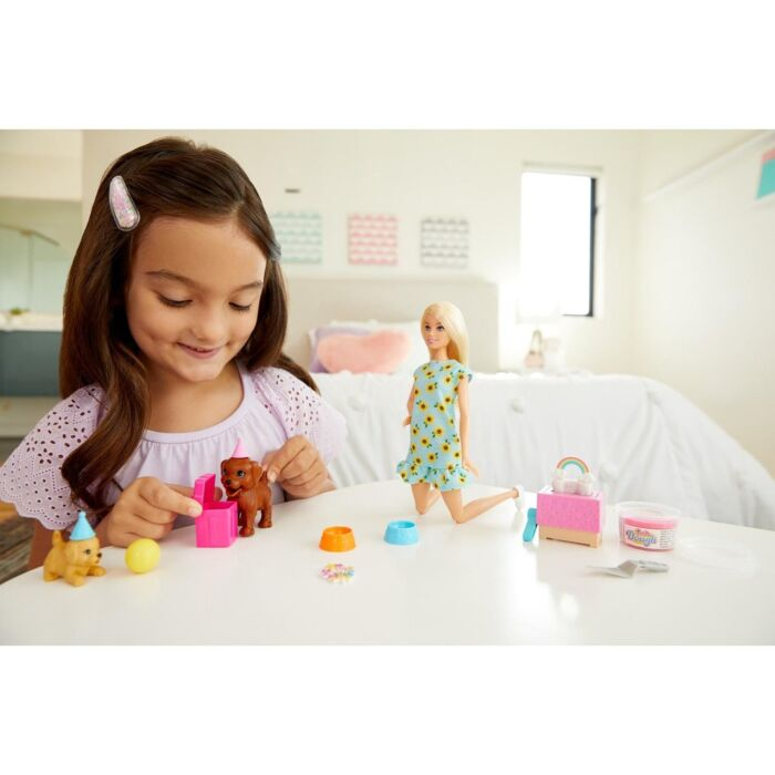 Кукла Barbie Family Вечеринка для питомцев GXV750 купить,NaN