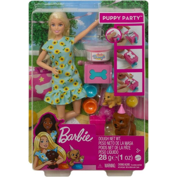 Кукла Barbie Family Вечеринка для питомцев GXV750 купить,NaN
