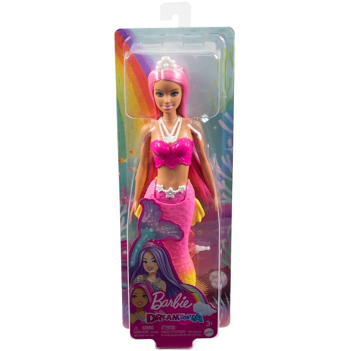Кукла Barbie Русалка Dreamtopia Желтый HGR08/HGR11 купить,NaN