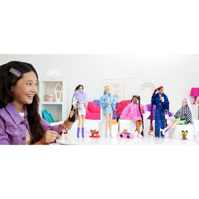 Кукла Barbie Extra в стиле 1980-х HHN06 купить,NaN
