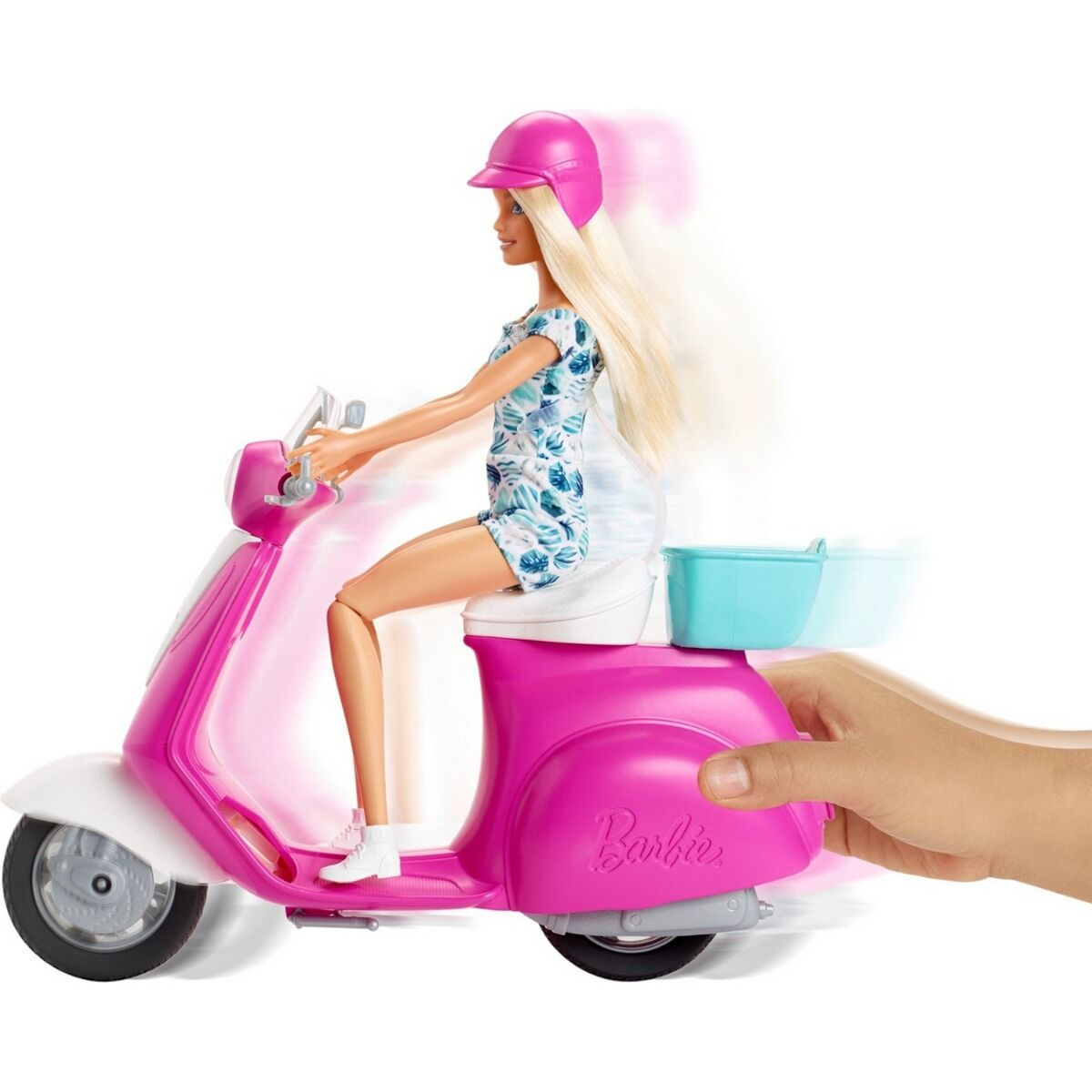 Кукла Barbie на Скутере Estate Транспорт Розовый GBK850 купить,NaN
