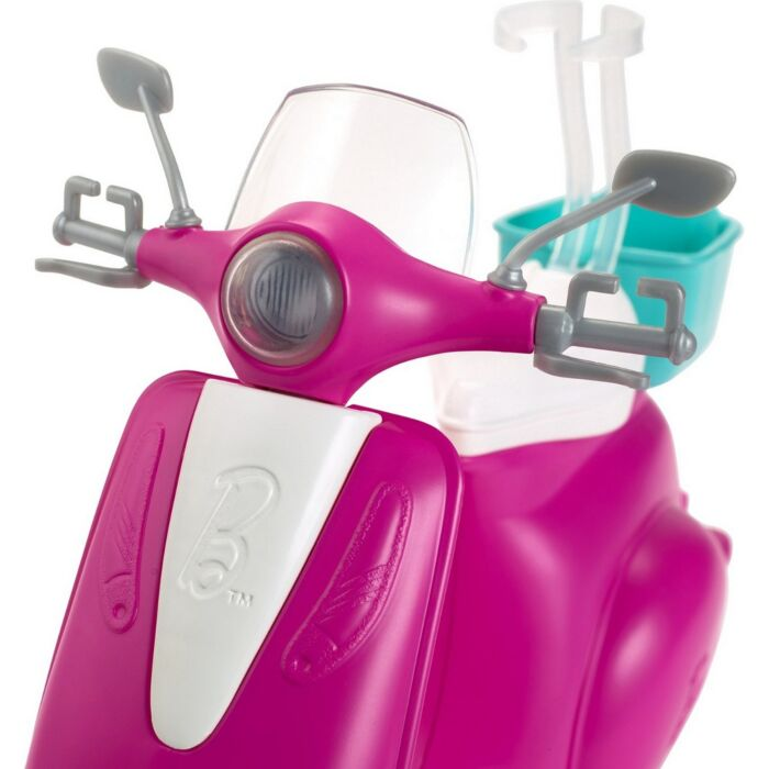 Кукла Barbie на Скутере Estate Транспорт Розовый GBK850 купить,NaN