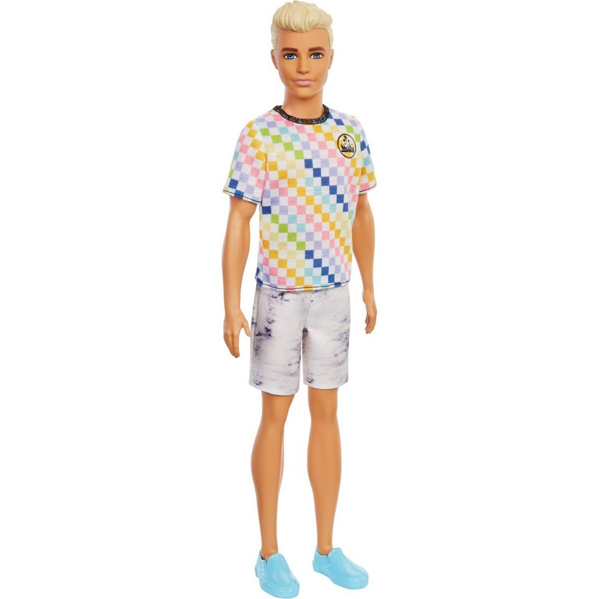 Кукла Кен Barbie Fashionistas в клетчатой рубашке GRB900 купить,NaN