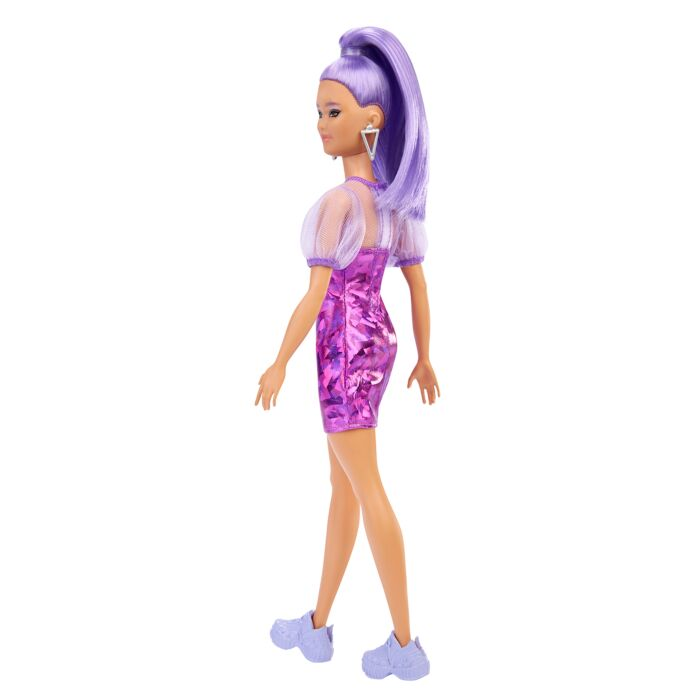 Кукла Barbie Игра с модой в сиреневом платье FBR370/HBV12 купить,NaN