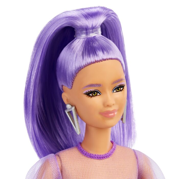 Кукла Barbie Игра с модой в сиреневом платье FBR370/HBV12 купить,NaN