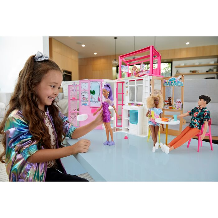Кукла Barbie Игра с модой в сиреневом платье FBR370/HBV12 купить,NaN