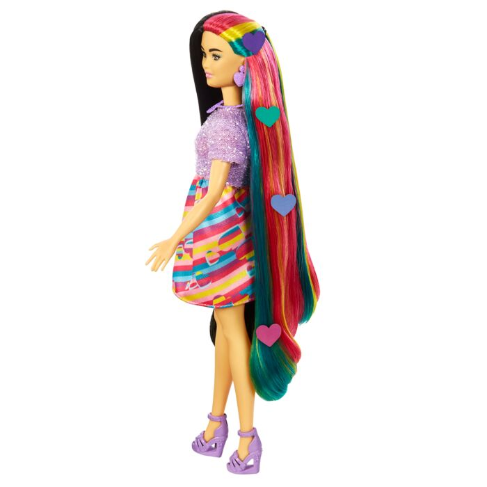 Кукла Barbie с Набором Аксессуаров для Волос Totally Hair Брюнетка HCM90 купить,NaN