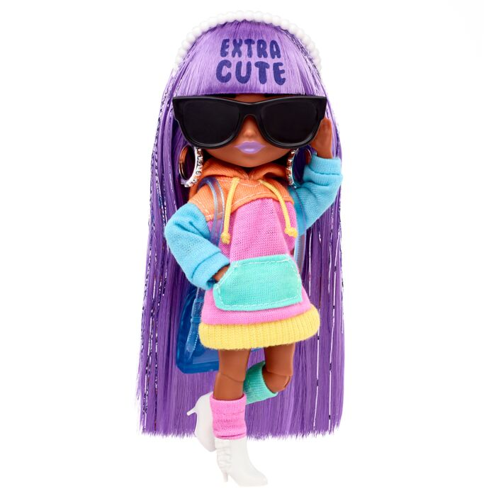 Кукла Barbie Extra Minis Сиреневый HJK66 купить,NaN