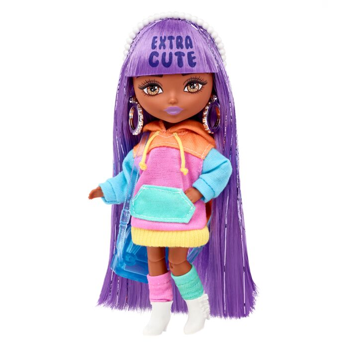 Кукла Barbie Extra Minis Сиреневый HJK66 купить,NaN