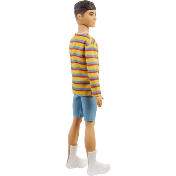 Кукла Ken Barbie в Желтом Полувере в Полоску Игра с модой DWK440/GRB91 купить,NaN