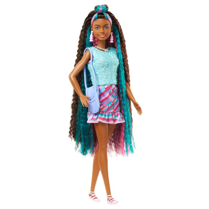 Кукла Barbie с Набором Аксессуаров для Волос HCM91 купить,NaN