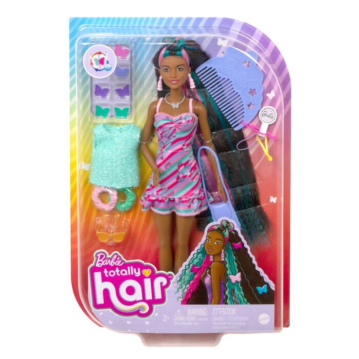 Кукла Barbie с Набором Аксессуаров для Волос HCM91 купить,NaN