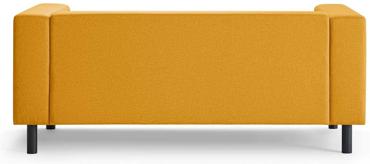 Диван Мебель Азии Белфаст, 175х85 см, обивка рогожка, горчичный купить,NaN