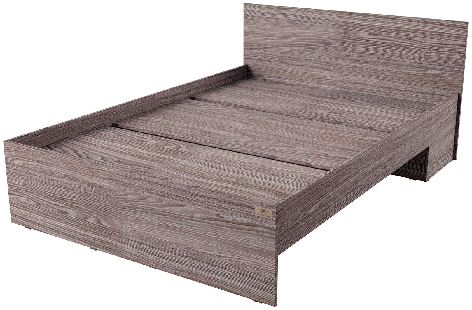 Кровать Мебель Азии Гармони 140x200см темно-коричневая купить,NaN