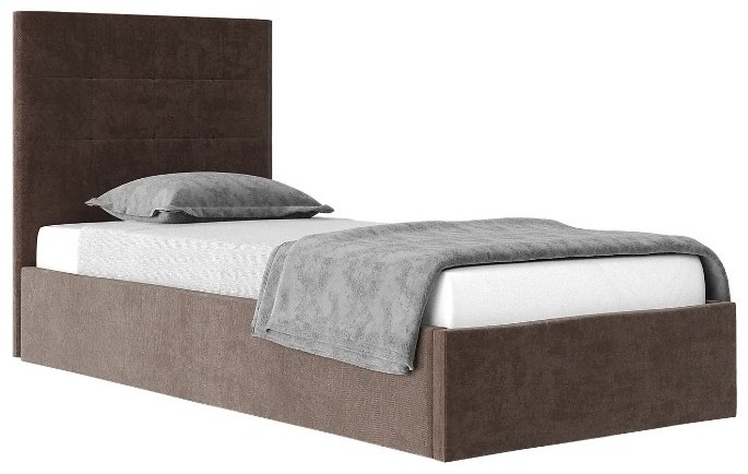 Кровать Dominika Соната 90x200см коричневая купить,NaN
