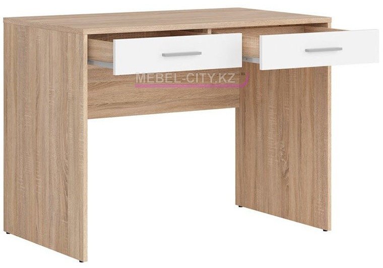 Стол письменный Involux Непо, 100х59x75.5 см, белый, коричневый купить,0