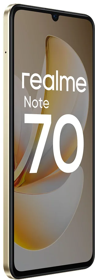 Смартфон Realme Note 70 4 ГБ/128 ГБ золотистый + подарок купить,112490