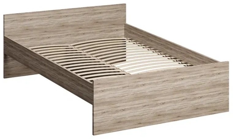 Кровать Сведста Орион 140x200см коричневая купить,NaN