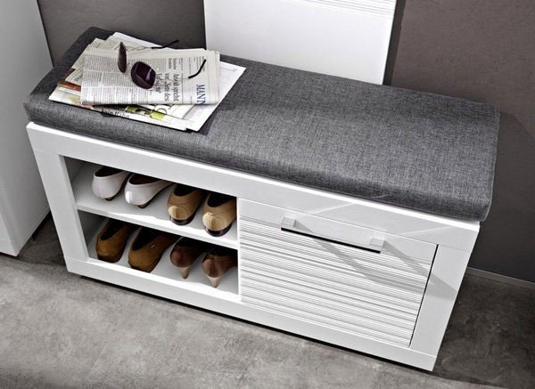 Тумба для обуви BRW Флеймс REG1D/5/9 92x50см  купить,NaN