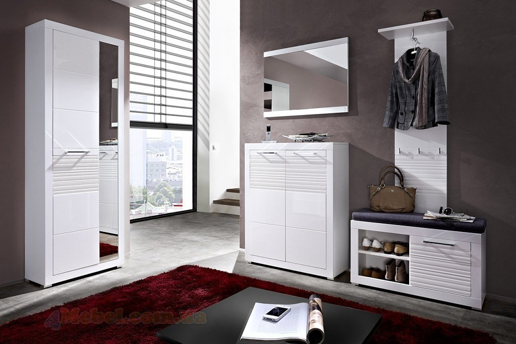 Тумба для обуви BRW Флеймс REG1D/5/9 92x50см  купить,NaN