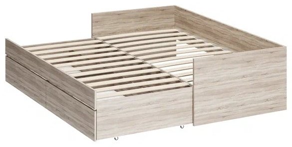 Кровать Сведста Кастор 90x200см коричневая купить,NaN