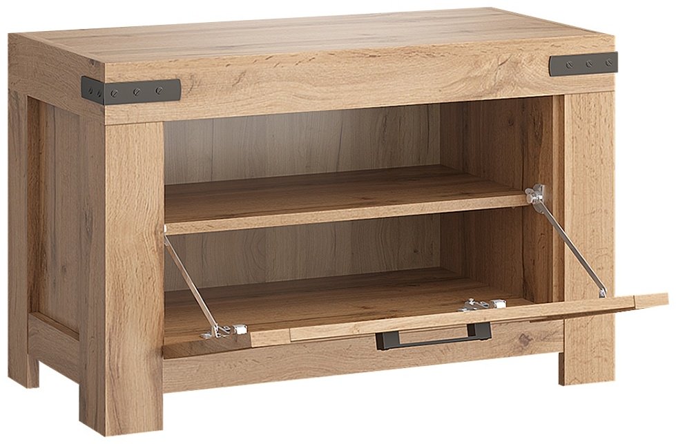 Тумба для обуви ANREX Мортиз 00031758, 80x40.1x51.4 см, коричневый - ForteMarket Тумба для обуви ANREX Мортиз 00031758, 80x40.1x51.4 см, коричневый купить,0
