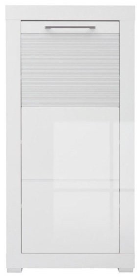 Тумба для обуви Гербор Флеймс REG1D/11/5 52x36x110см белый купить,NaN
