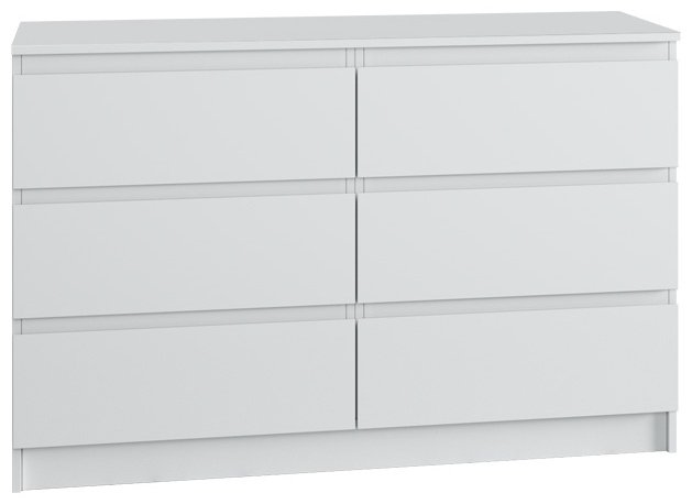 Комод ДСВ Мори 1200.6, 120.4x40x77cм, ЛДСП, белый купить,NaN