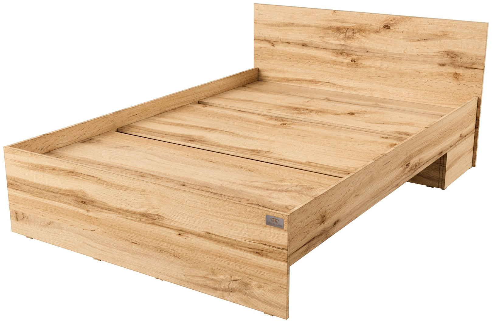 Кровать Мебель Азии Гармони 140x200см с матрасом коричневая купить,NaN