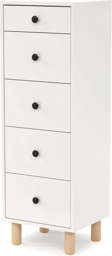 Комод Мебель Азии 996.76, 40x35x116.4 см, белый купить,NaN