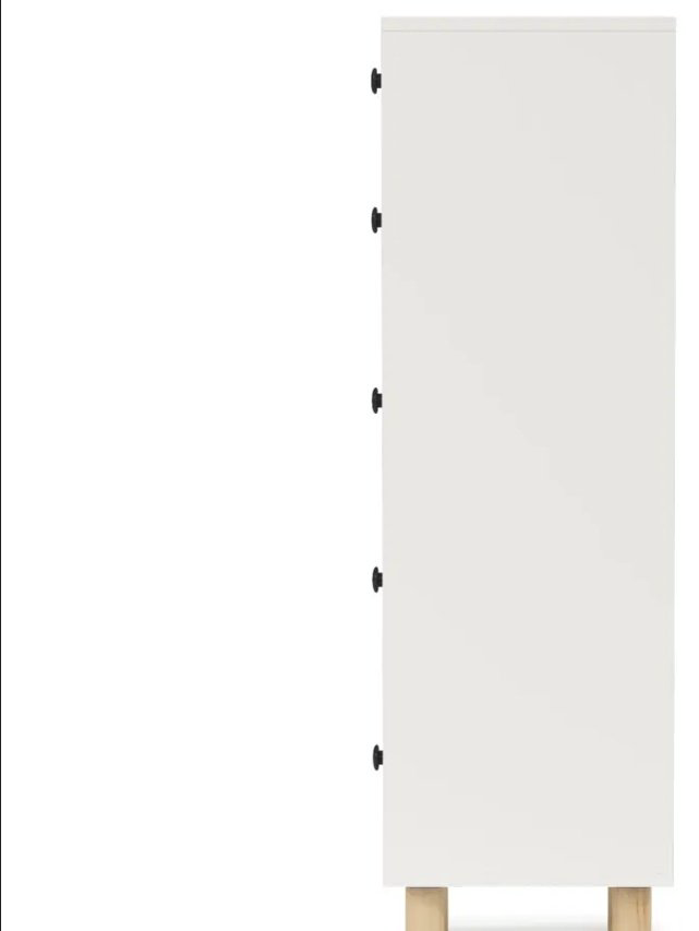 Комод Мебель Азии 996.76, 40x35x116.4 см, белый купить,NaN