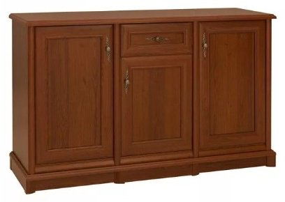 Комод Гербор Соната 3d/1s 153.5x44.5x90.5см коричневый купить,NaN