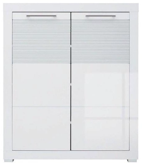 Комод Гербор Флеймс REG2D 92x37x110см белый купить,NaN