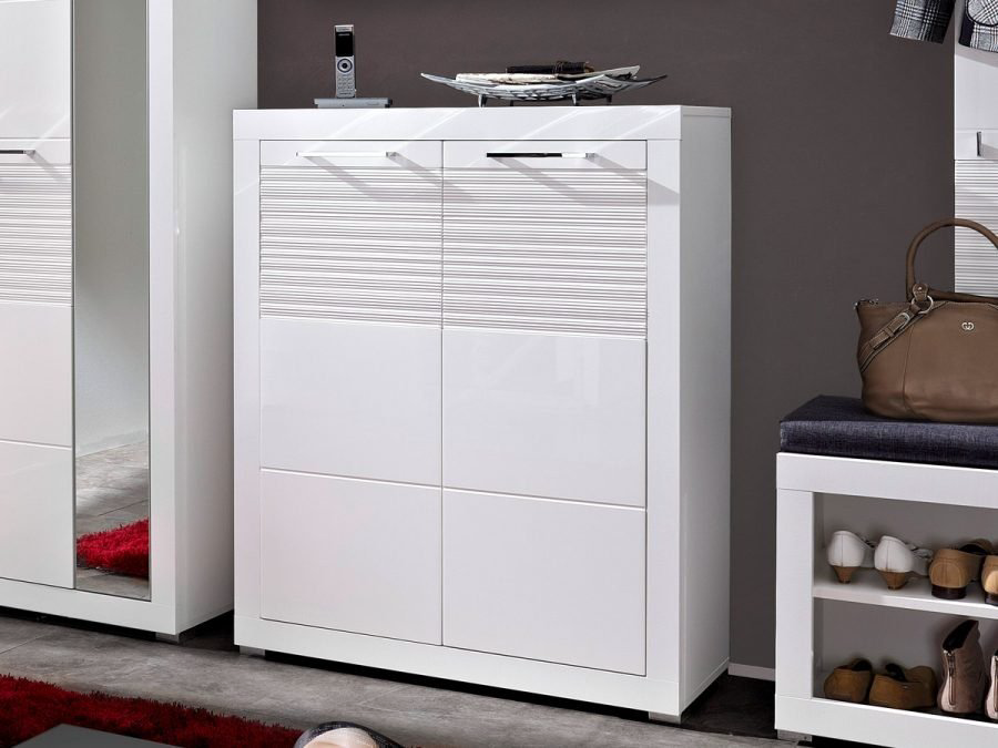 Комод Гербор Флеймс REG2D 92x37x110см белый купить,NaN