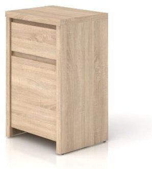 Тумба BRW Каспиан KOM1D1SP 49x77x40.5см коричневый купить,NaN