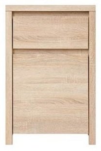 Тумба BRW Каспиан KOM1D1SP, 49x77x40.5 см, коричневый - ForteMarket Тумба BRW Каспиан KOM1D1SP, 49x77x40.5 см, коричневый купить,0