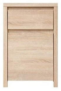 Тумба BRW Каспиан KOM1D1SP 49x77x40.5см коричневый купить,NaN