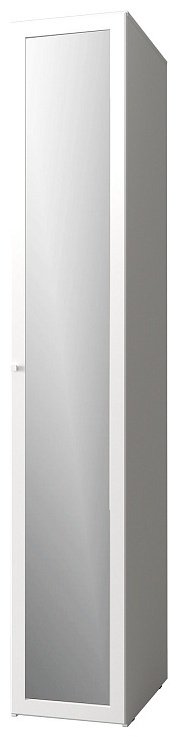 Распашной шкаф Dominika Харрис QWFDD7764, 40x230.5х56.3 см, белый купить,NaN