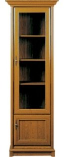 Распашной шкаф Гербор Соната 25 1dp, 70.5x204.5х43 см, коричневый купить,NaN