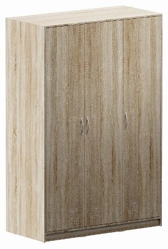 Распашной шкаф СВЕДСТА ОРИОН, 117x175х55 см, коричневый купить,NaN