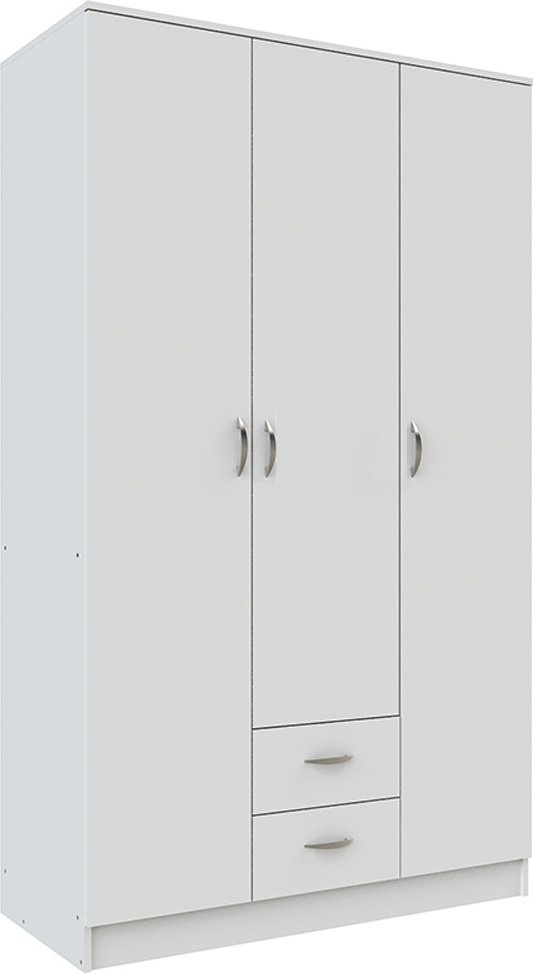 Распашной шкаф ANREX Романа 00031623, 120.2x205.4х53.8 см, белый купить,NaN