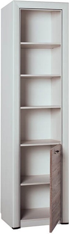Распашной шкаф ANREX Оливия 1D, 60x217.1х36 см, коричневый купить,NaN