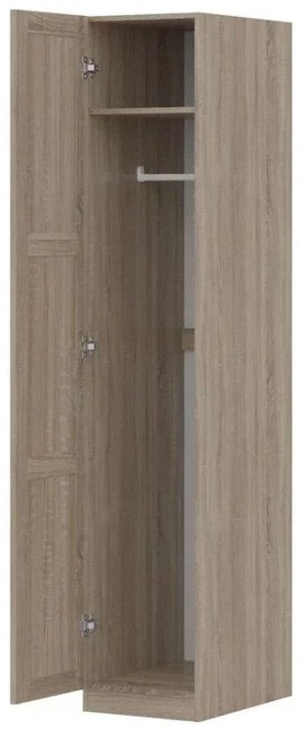 Распашной шкаф СВЕДСТА ПЕГАС, 39x202х58 см, коричневый купить,NaN
